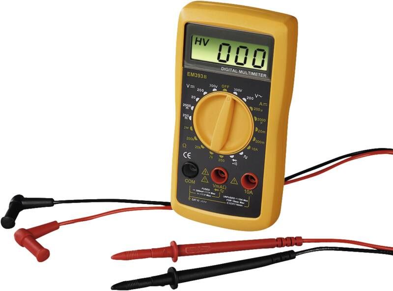 Hama 223565 DIGITALMULTIMETER, CAT III, 300V