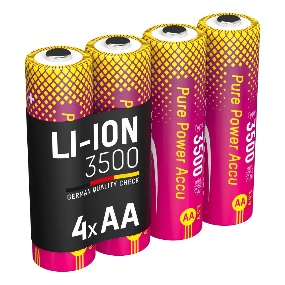 Ansmann Pure Power Li-Ion Akku Micro AAA - Akku - Micro (AAA)