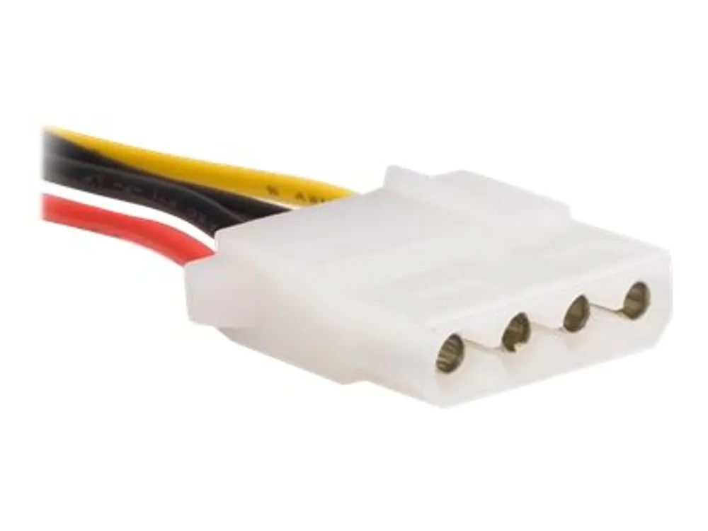 StarTech.com SATA auf LP4 Stromadapter mit 2 zusätzlichen LP4 - Netzteil - interne Stromversorgung, 4-polig (W)