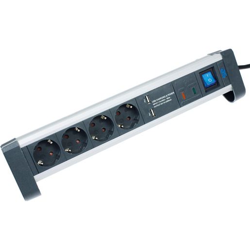 AS Schwabe TISCHVERT 4F. 1,5M M SCH U USB / SCHWAB 18361 ALUX ÜSS 18361