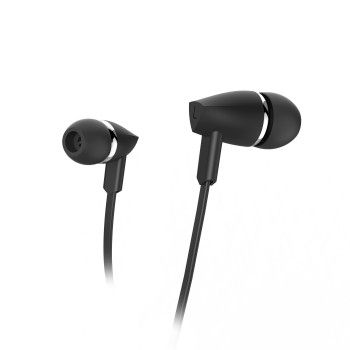 Hama Kopfhörer "Joy", In-Ear, Mikrofon, Flachbandkabel, Schwarz