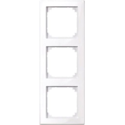 Merten M-SMART-RAHMEN, 3FACH / MERTEN 478325 WS GLÄNZEND 478325