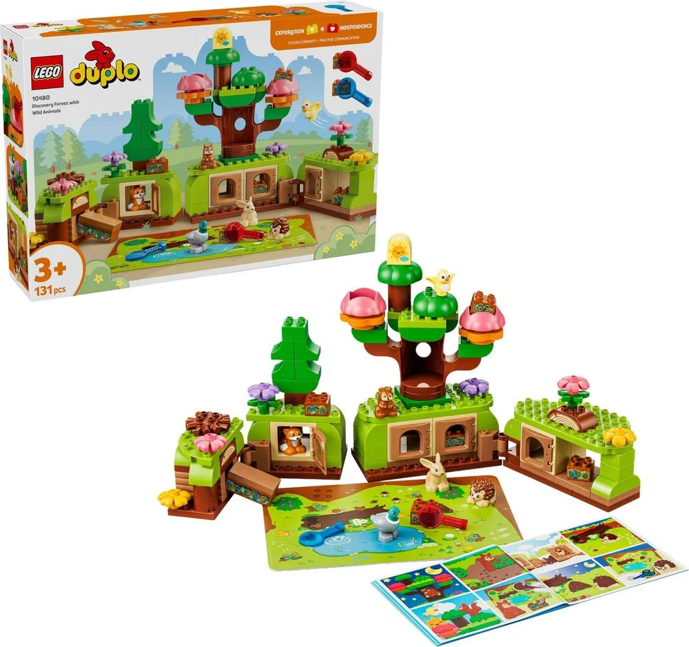 LEGO 10480 Duplo Town Wald mit wilden Tieren