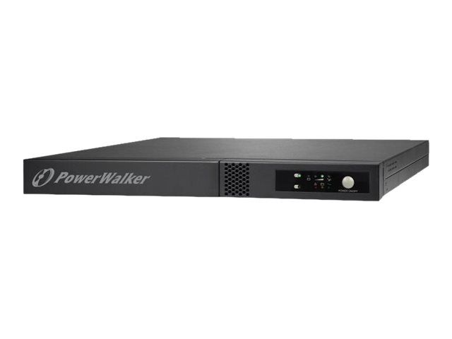 BlueWalker PowerWalker VFI 1000R/1U - USV (Rack - einbaufähig) - 800 Watt - 1000 VA - 7 Ah - RS-232, USB - Ausgangsanschlüsse: 3 - 1U - 48.3 cm (19")