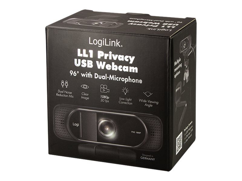LogiLink LL1 Privacy - Webcam - Farbe - 2 MP