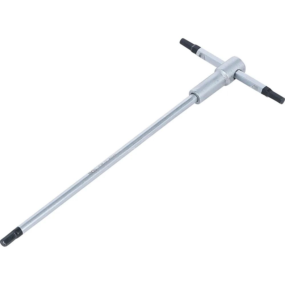 BGS Sechskant Stiftschlüssel mit T-Gleitgriff 4.0 mm