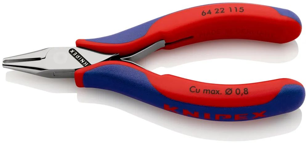 KNIPEX Elektronik-Vornschneider mit Mehrkomponenten-Hüllen 115 mm
