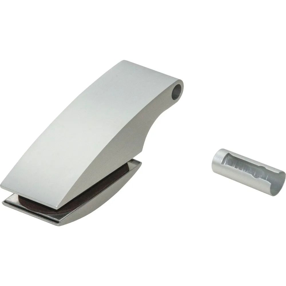 DORMA-Glas Türband Flügelteil Studio Arcos 24.230, Glas 8 mm, silber eloxiert