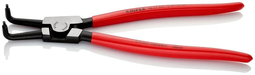 KNIPEX Sicherungsringzange für Außenringe auf Wellen mit Kunststoff überzogen schwarz atramentiert 300 mm
