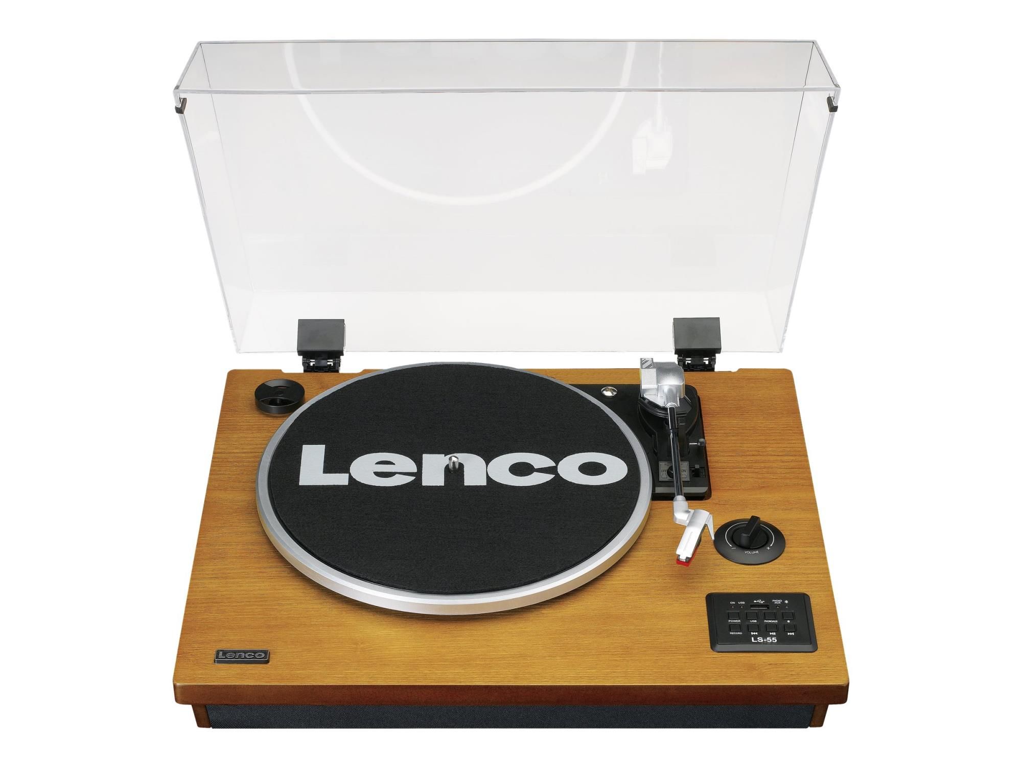 Lenco LS-55 - Plattenspieler - 2 x 5 Watt - Holz