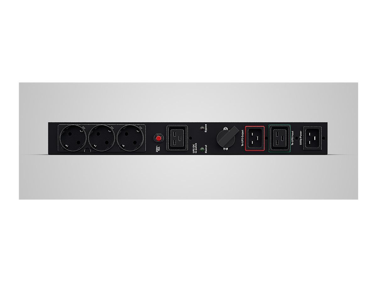 CyberPower Systems CyberPower Maintenance Bypass PDU MBP20HVDE3 - Stromverteilungseinheit (Rack - einbaufähig)