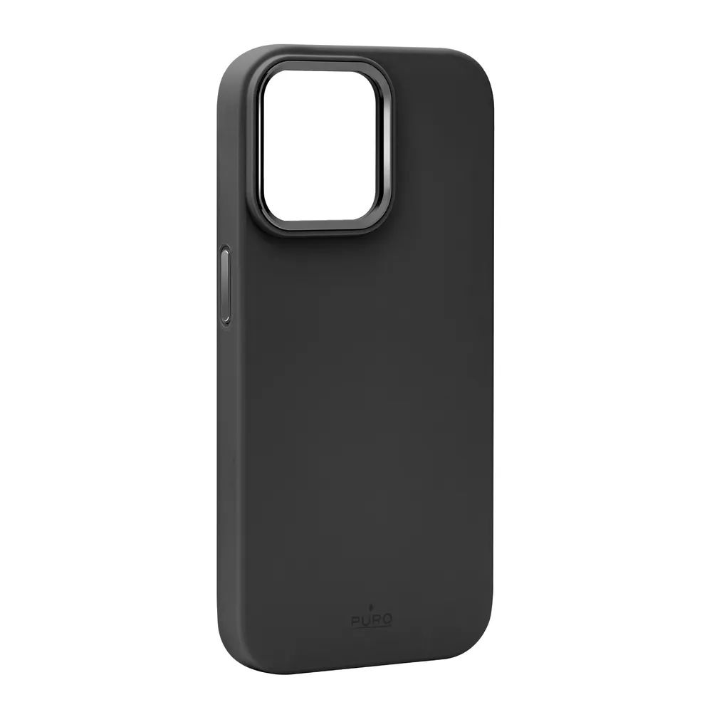 PURO ICON MAG PRO MagSafe kompatibles Cover für iPhone 15 PRO, schwarz