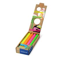 STAEDTLER Buntstifte Noris junior neon 4 Farben+ Spitzer