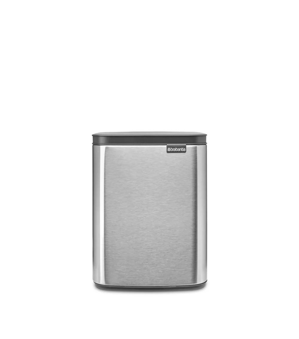 Brabantia Bo Mülleimer, 7L - Matt Steel Fingerprint Proof
