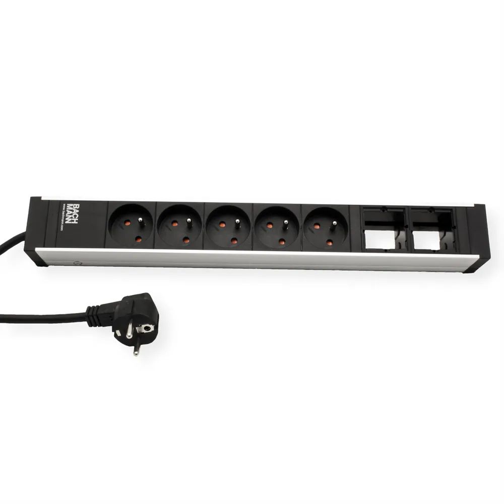 BACHMANN UNIVERSAL 5xUTE 2xCM Strom 3,0m CEE7/7