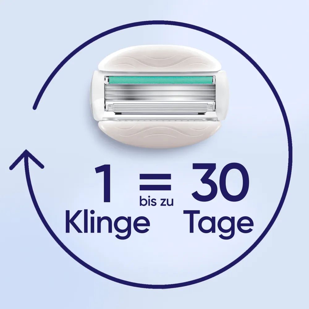 Gillette Venus Comfortglide Winter Glow Systemklingen 6er