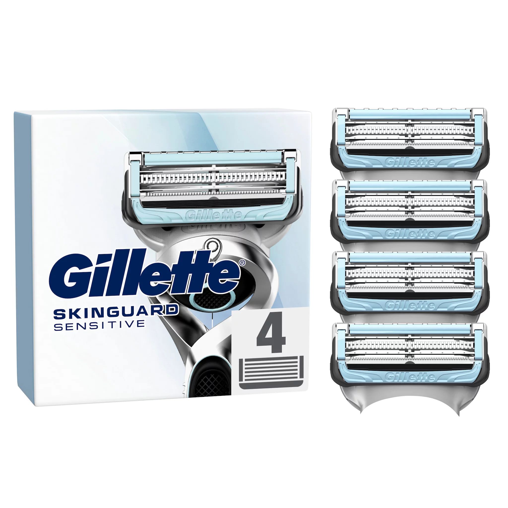 Gillette SkinGuard Sensitive Systemklingen 4er AM
