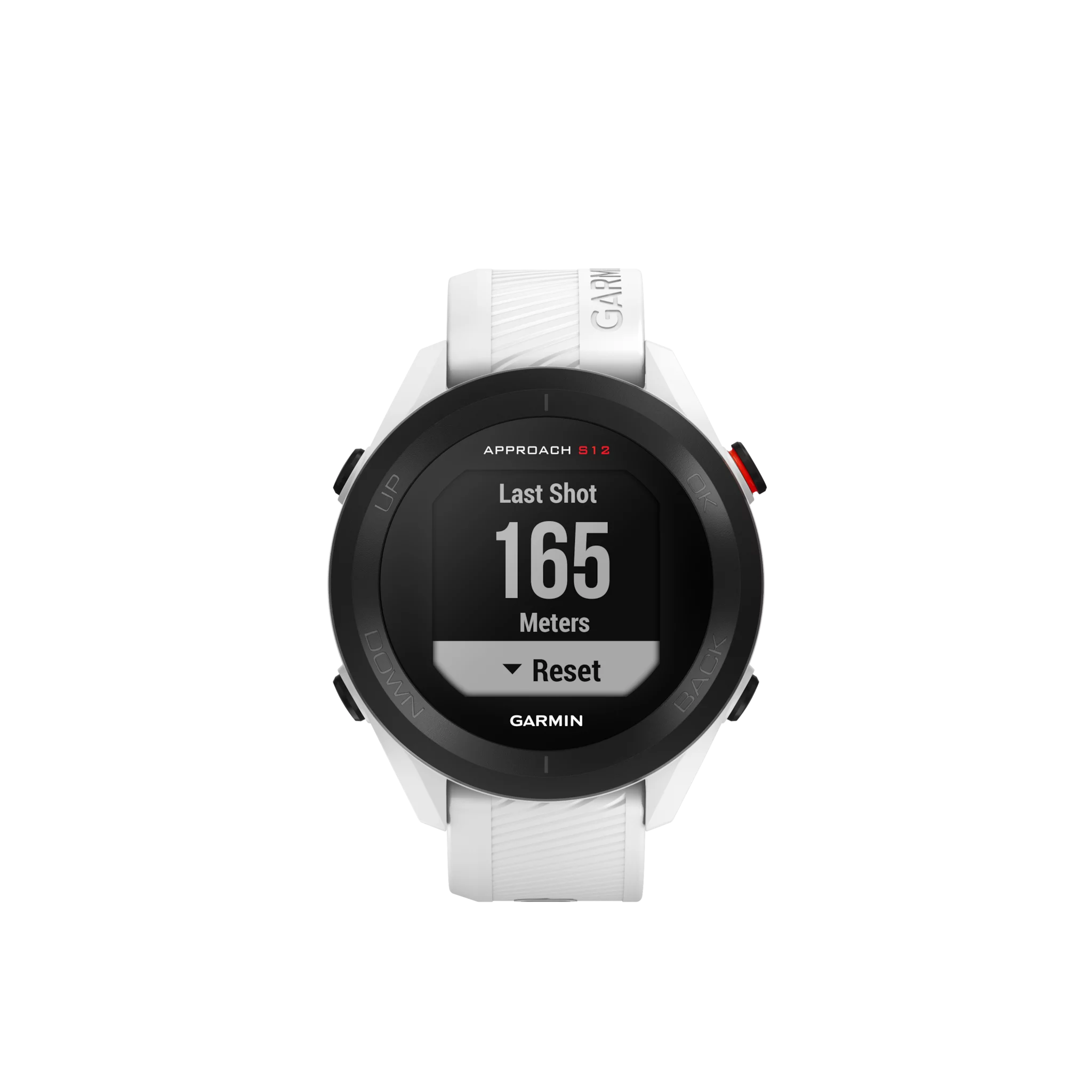 Garmin Approach S12, Weiß/Schwarz Open-Box
