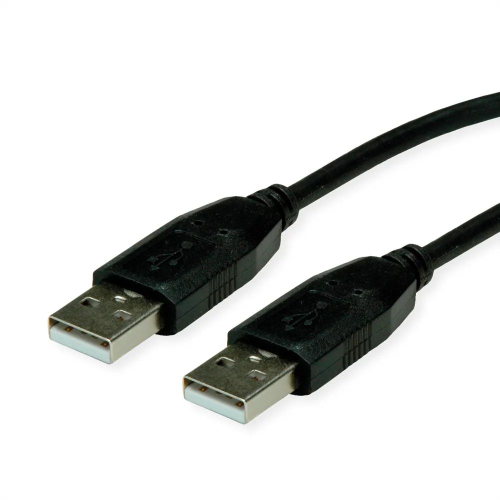 BACHMANN USB 2.0 Kabel, Typ A-A, schwarz, 3 m