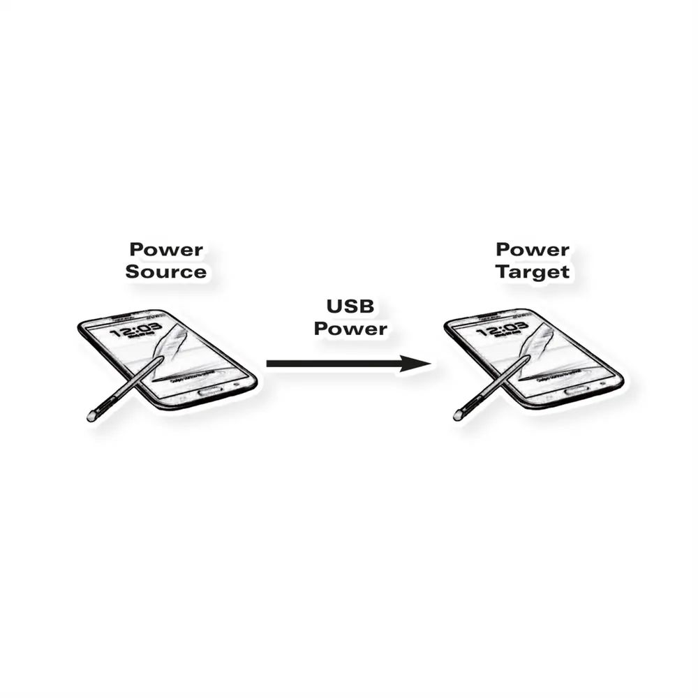 VALUE USB 2.0 Ladekabel, Micro B - Micro B, ST/ST, 0,3m