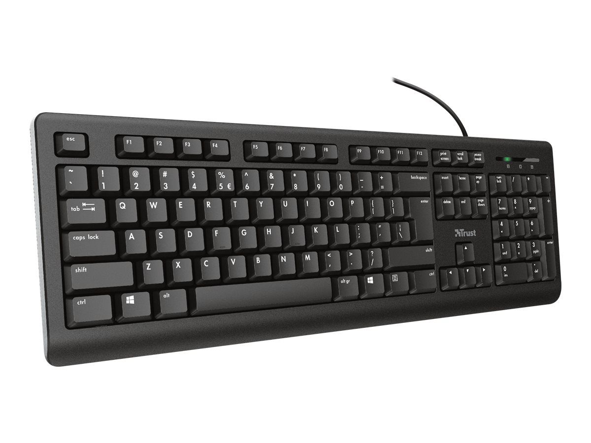 Trust Primo - Tastatur - USB - QWERTZ - Deutsch