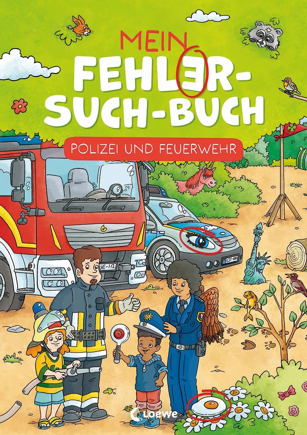 Loewe Verlag GmbH Mein Fehler-Such-Buch - Polizei und Feue