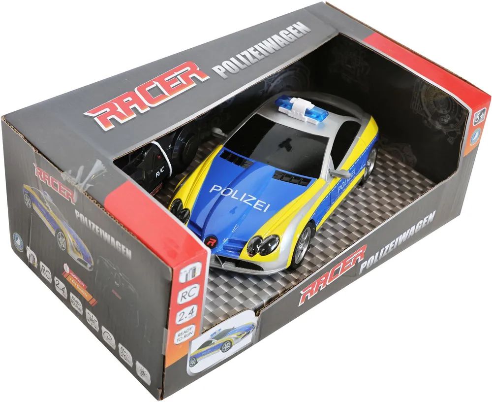 VEDES Großhandel GmbH - Ware Racer R/C Polizeiwagen 2.4GHz, 1:24
