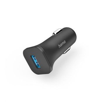 Hama Auto-Ladegerät, USB-A, 6 W, Schwarz