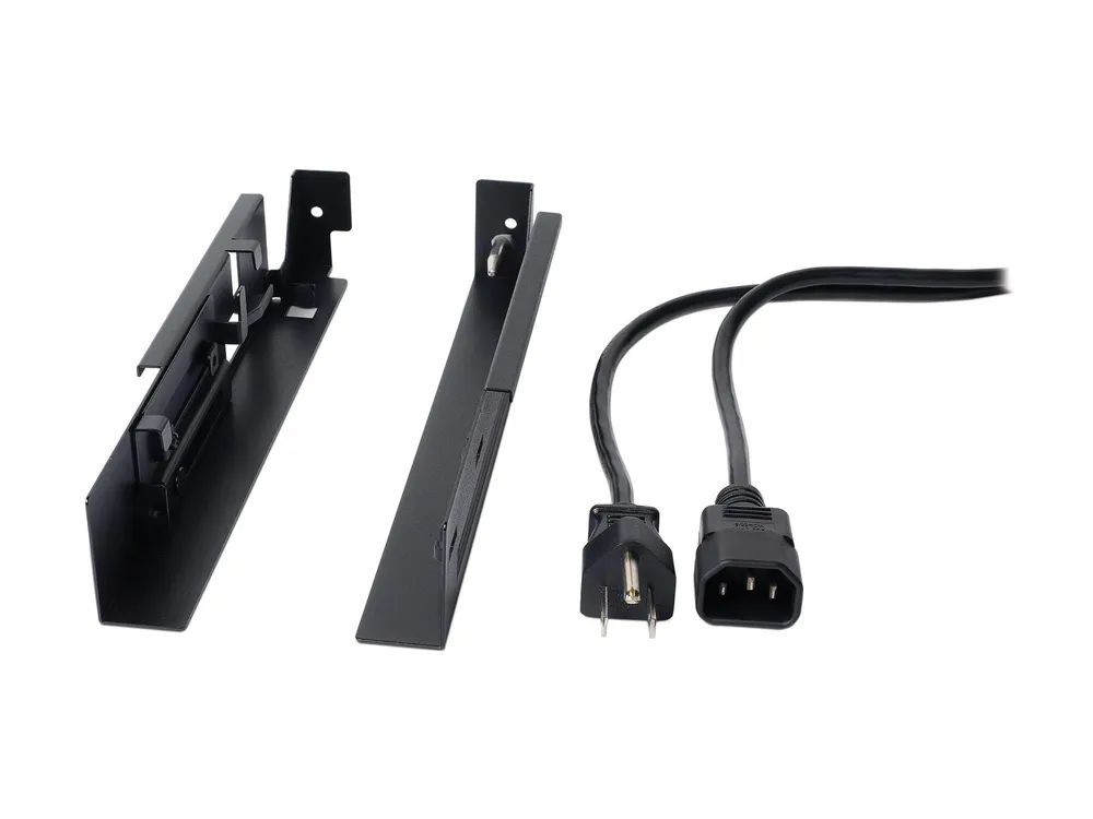 APC Rackmontage-Kit für KVM-Konsole - Schwarz