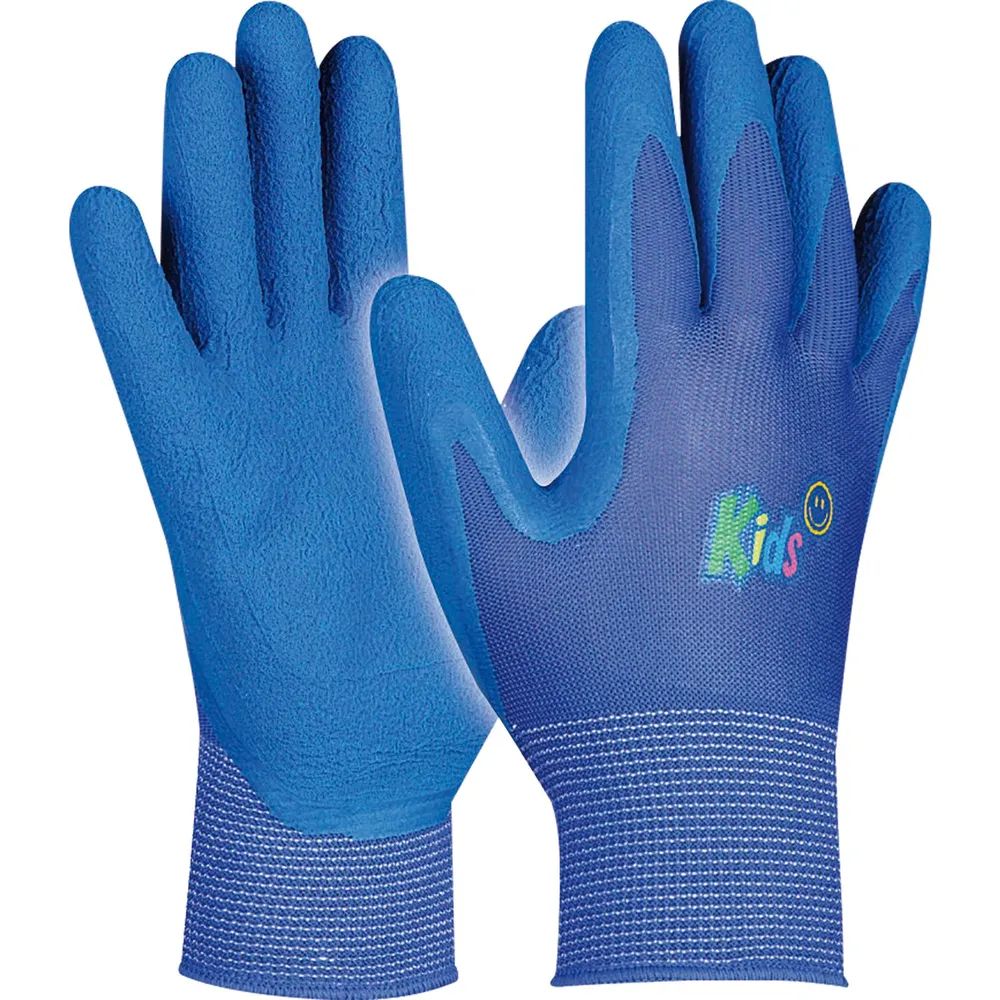 GEBOL Kinder Schutzhandschuh Kids Farbe blau Größe 5-8 Jahre