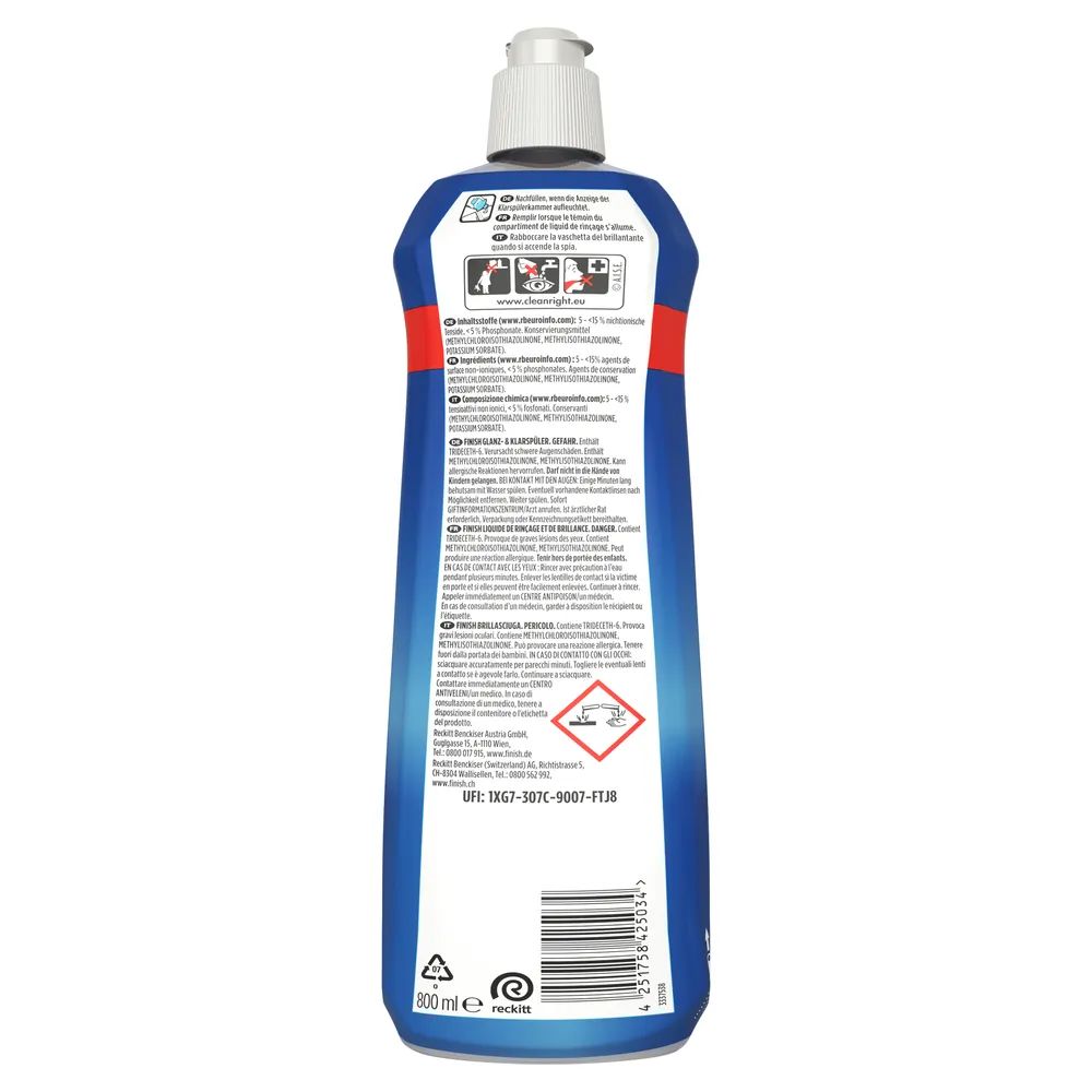 Finish Klarspüler Regular 800ml