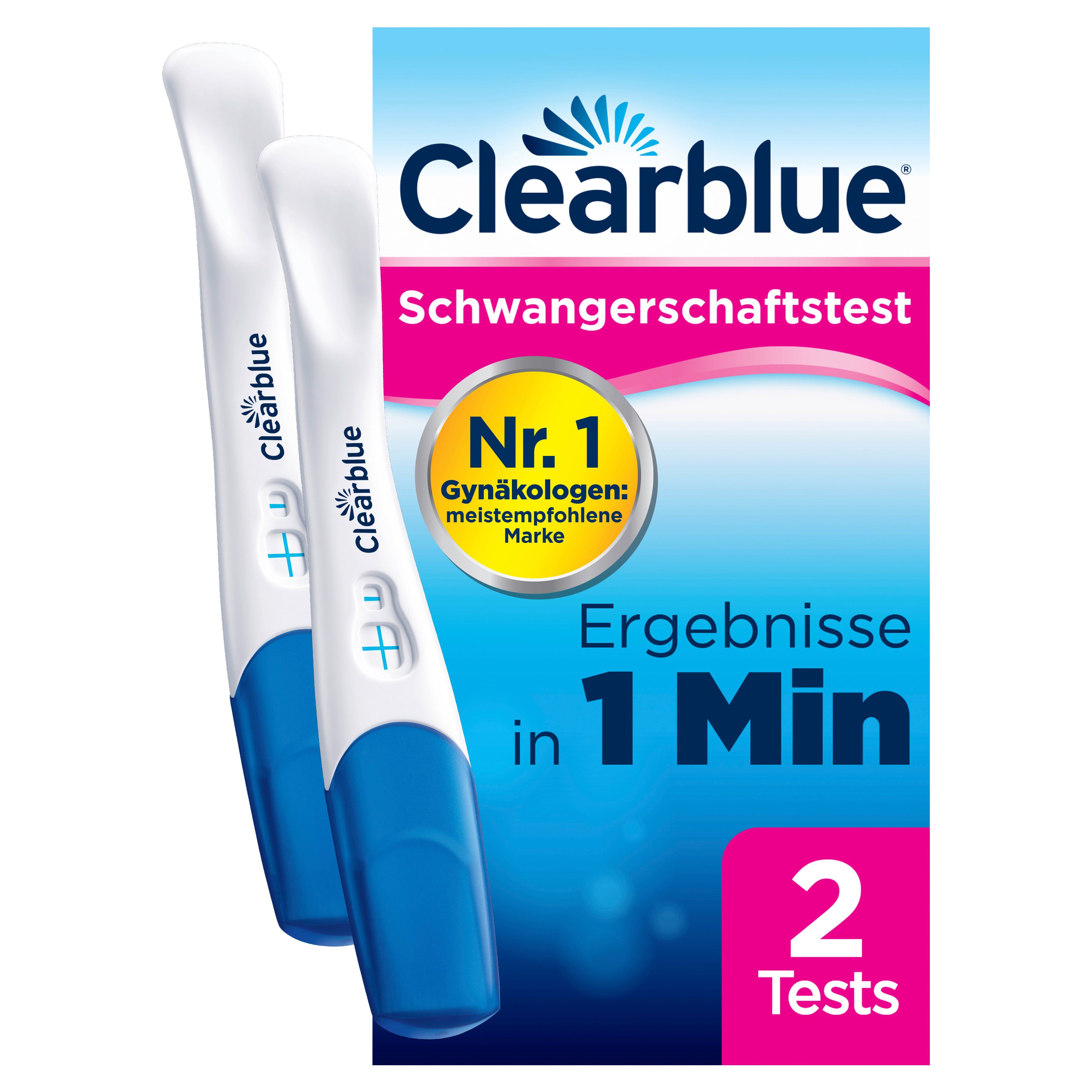 ClearBlue SST Schnelle Erkennung 1 Min. 