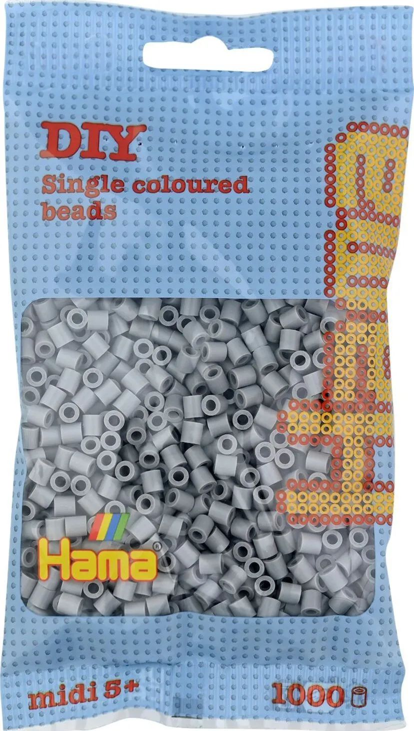 Malte Haaning Plastic A/S HAMA Perlen Grau 1.000 Stück