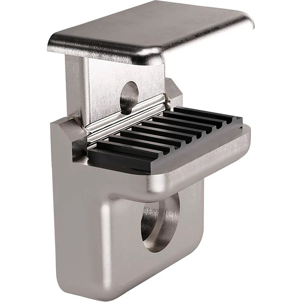 ITALIANA FERRAMENTA Glasbodenträger Pull zum Anschrauben Glas 10-15mm VPE 100 ST
