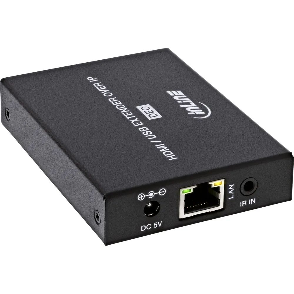 InLine KVM Extender over IP - HDMI Full-HD - 150m - Empfänger (RX)