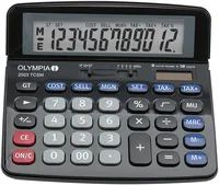 Olympia 2502 - Desktop - Einfacher Taschenrechner - 10 Ziffern - Batterie/Solar - Schwarz - Blau - Grau
