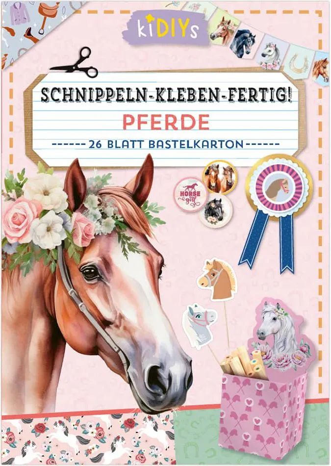 Helmut Lingen Verlag GmbH Schnippeln - Kleben - Fertig! – Pferde