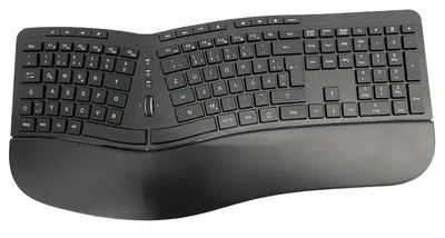 Media Range MediaRange Wired Ergonomic Multimedia Keyboard QWERTZ black