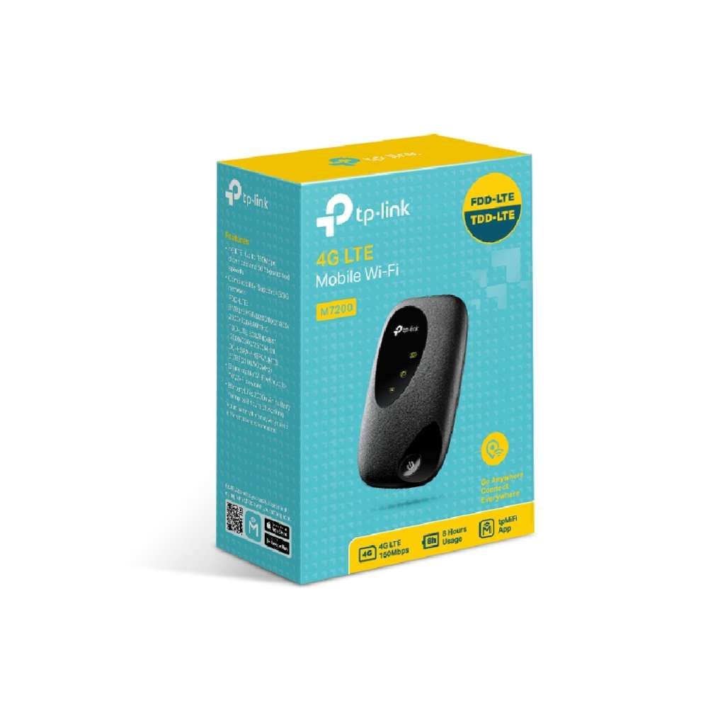 TP-LINK M7200 - Mobiler Hotspot - 4G LTE - 150 Mbps