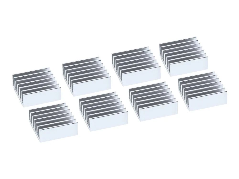InLine 8er Pack IC-Kühler - selbstklebende Kühlrippen