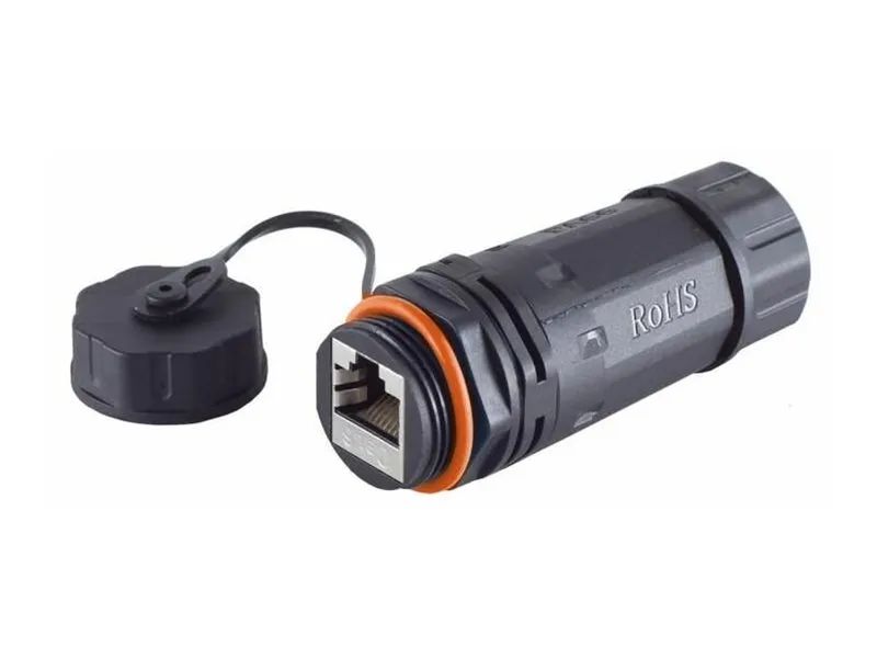 MicroConnect RJ45 coupler CAT 6a IP68 short Outdoor - Kabel - Netzwerk
