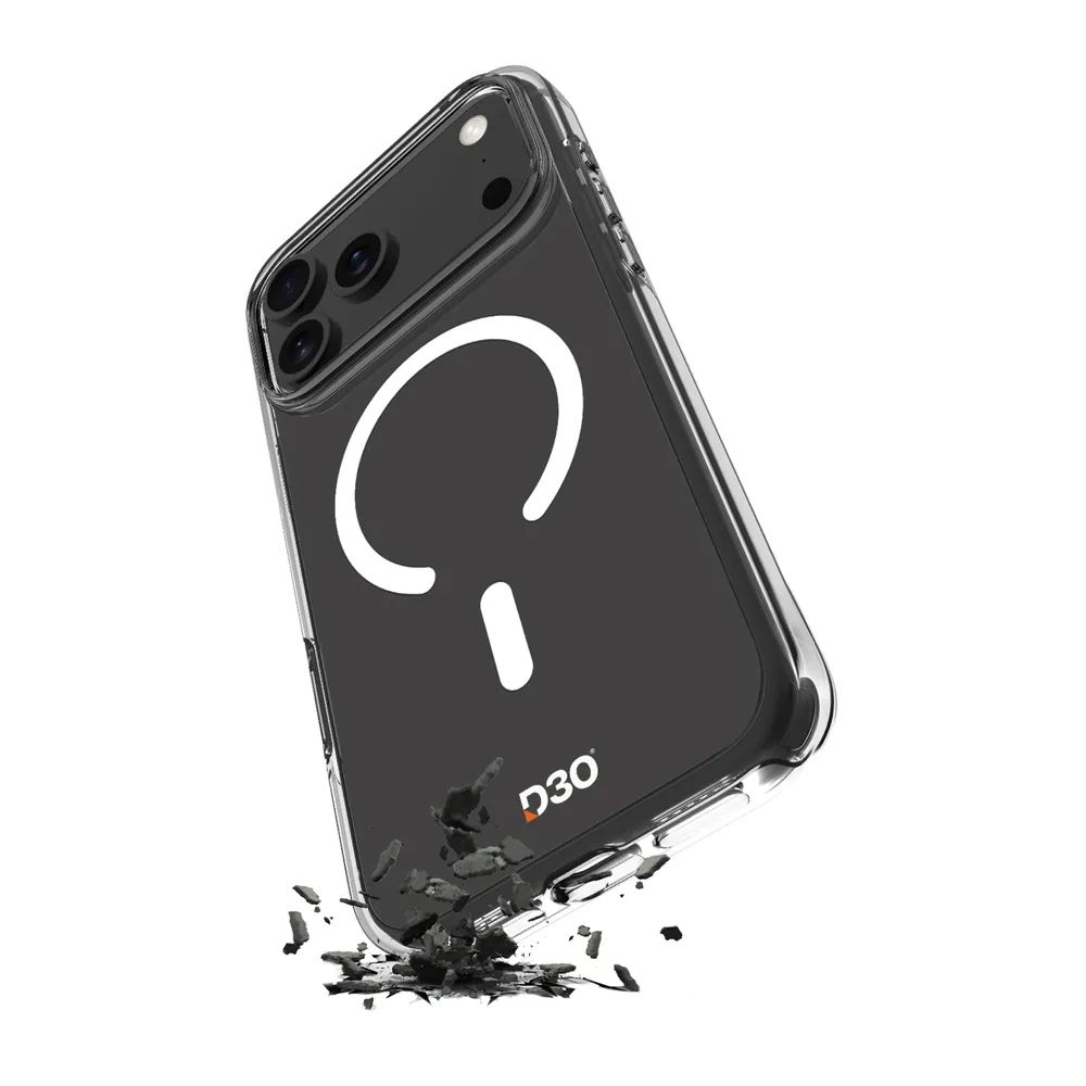 PURO IMPACT CLEAR D3O Cover für iPhone 17 PRO MAX, transparent