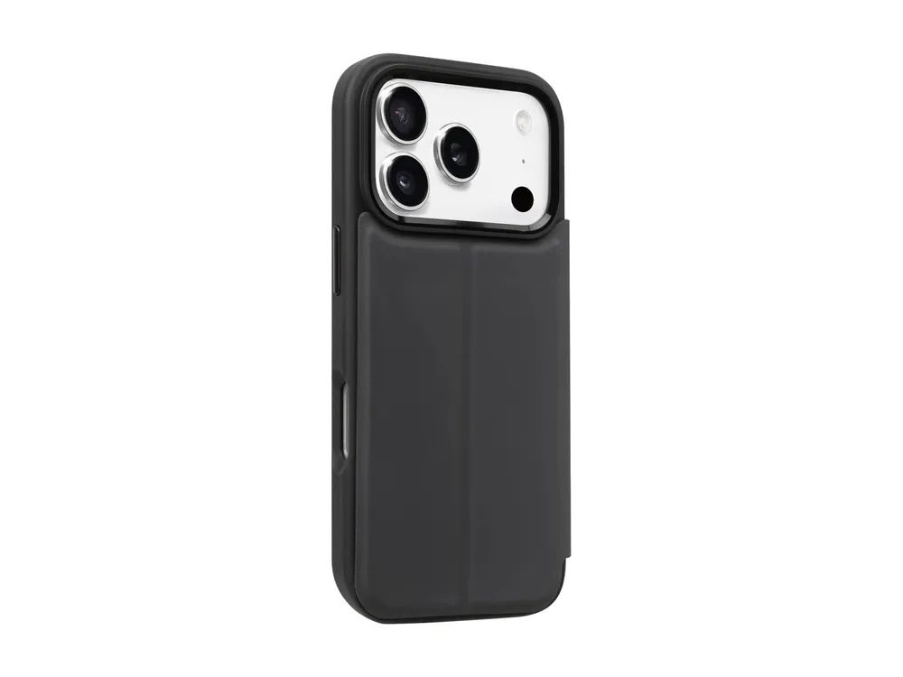 Laut International Laut MagFolio - Flip-Hülle für Mobiltelefon - kompatibel mit MagSafe - Polyurethan-Kunstleder, Polycarbonat, Thermoplastisches Polyurethan (TPU)
