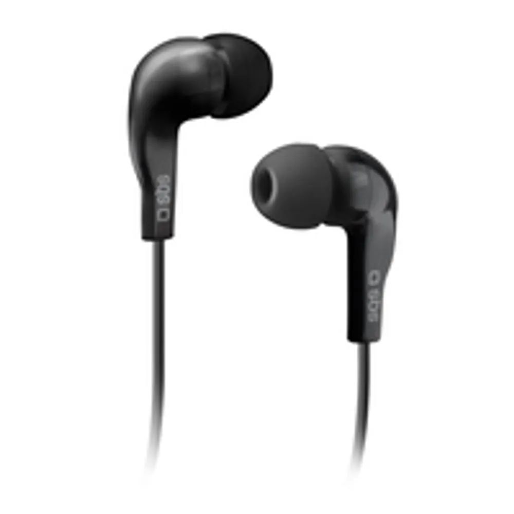 SBS TEINEARKL - Kabelgebunden - 100 - 16000 Hz - Anrufe/Musik - Kopfhörer - Schwarz