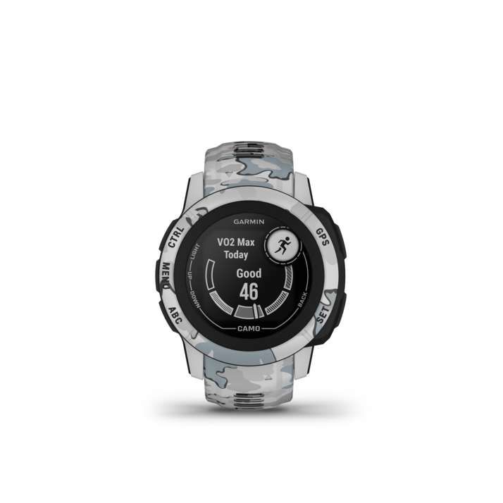 Garmin Instinct 2S Camo Camouflage Grau, 20mm