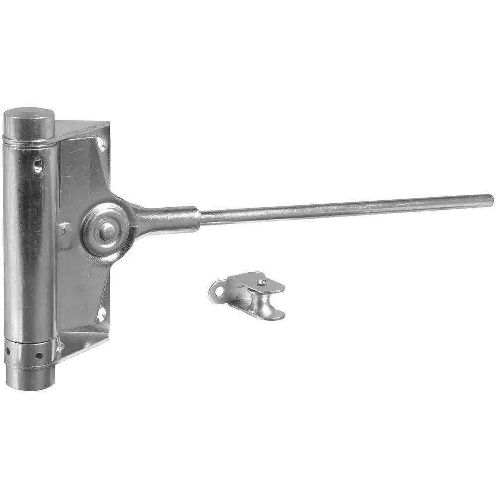 IBFM Stangentürschließer 91/I, 120 mm, für 60 kg Flügelgewicht, Edelstahl