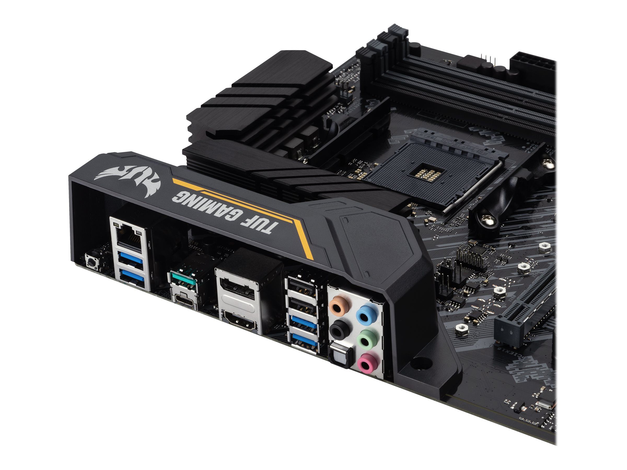 ASUS TUF GAMING B450-PLUS II - Motherboard - ATX - Socket AM4 - AMD B450 Chipsatz - USB 3.2 Gen 1, USB 3.2 Gen 2, USB-C Gen2 - Gigabit LAN - Onboard-Grafik (CPU erforderlich)