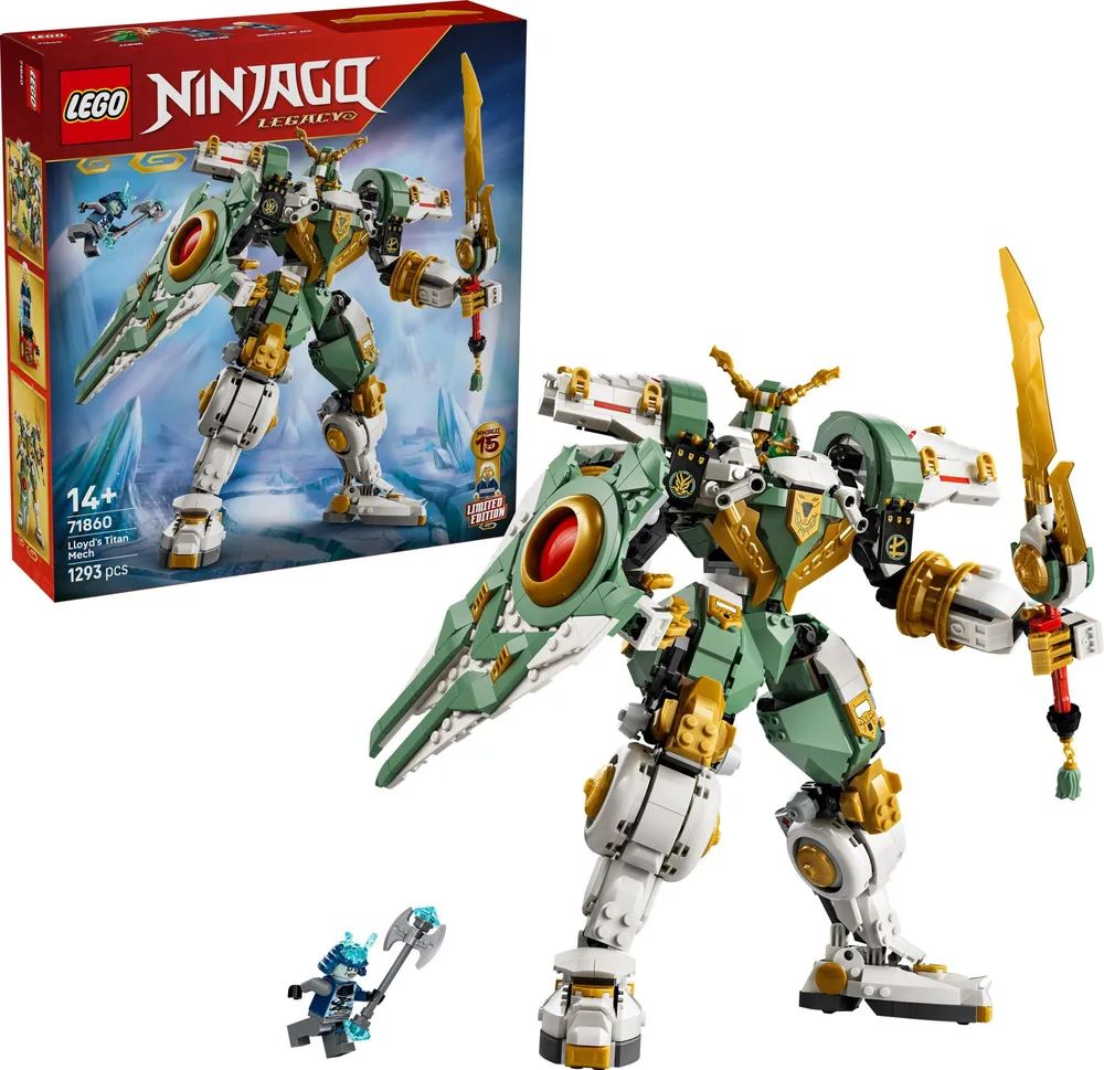 LEGO 71860 Ninjago 15-jaehriges Jubiläum Lloyds Titan-Mech