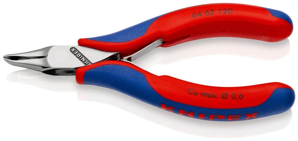 KNIPEX Elektronik-Vornschneider mit Mehrkomponenten-Hüllen 120 mm
