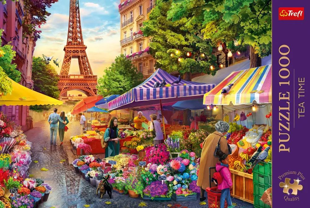 Trefl S.A. Pz. Blumenmarkt Paris 1000T